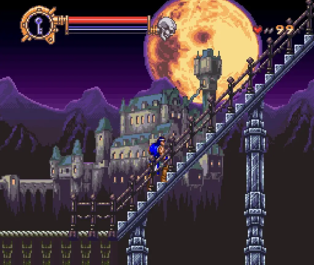 The art style of Dracula X is just plain beautiful.