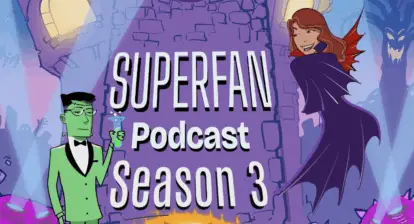 Superfan Season 3 Podcast Logo